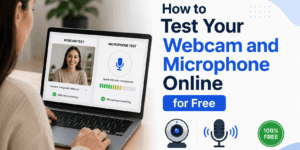 How to Test Your Webcam and Microphone Online for Free
