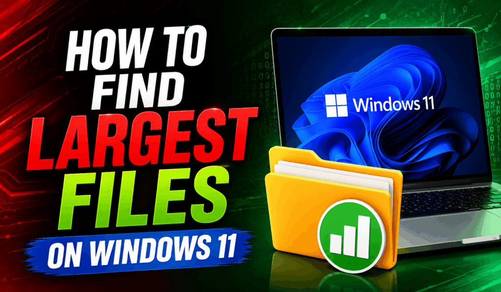 How to Find Largest Files on Windows 11